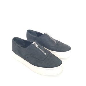 Vince Warner Zip Front Platform Sneakers 7.5M